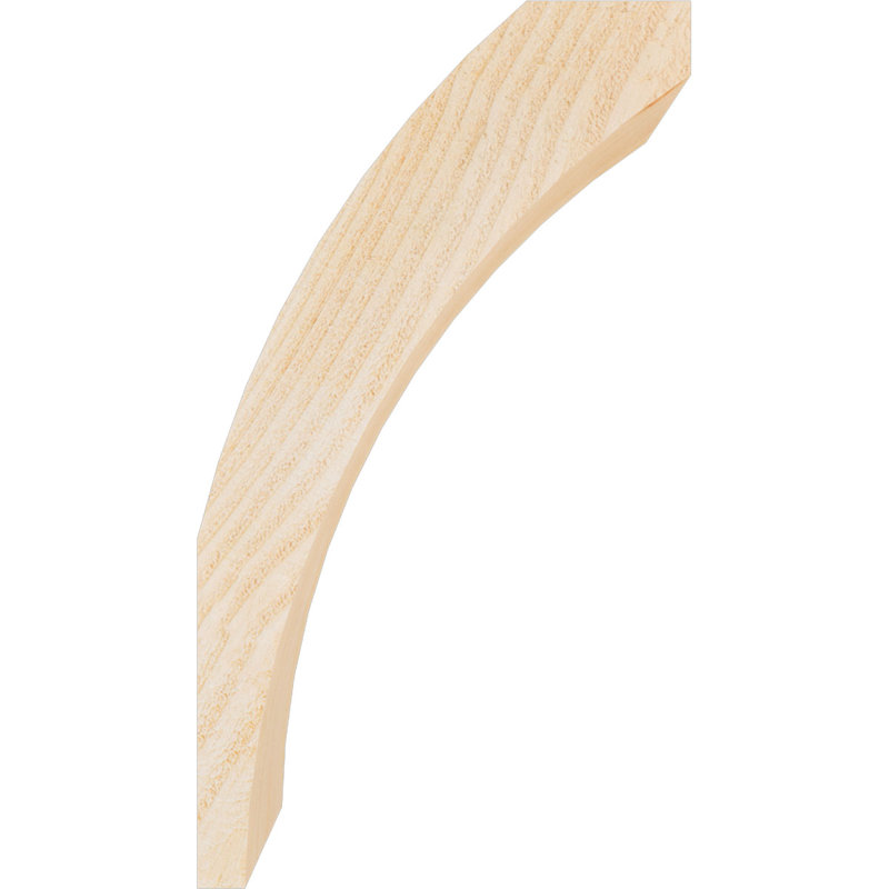 Genouillère Thorton, Sapin Douglas de 4 po (sciage brut), 10 po X P 18 po H