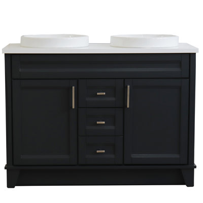 Ensemble de meuble-lavabo double 49 po Buell