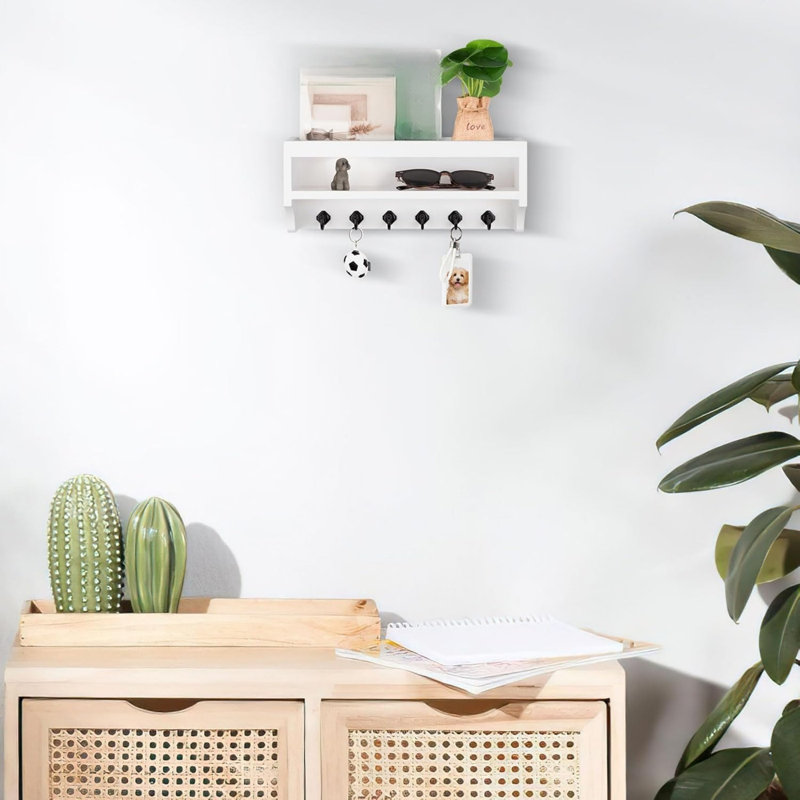 Solid Wood Wall Organizer