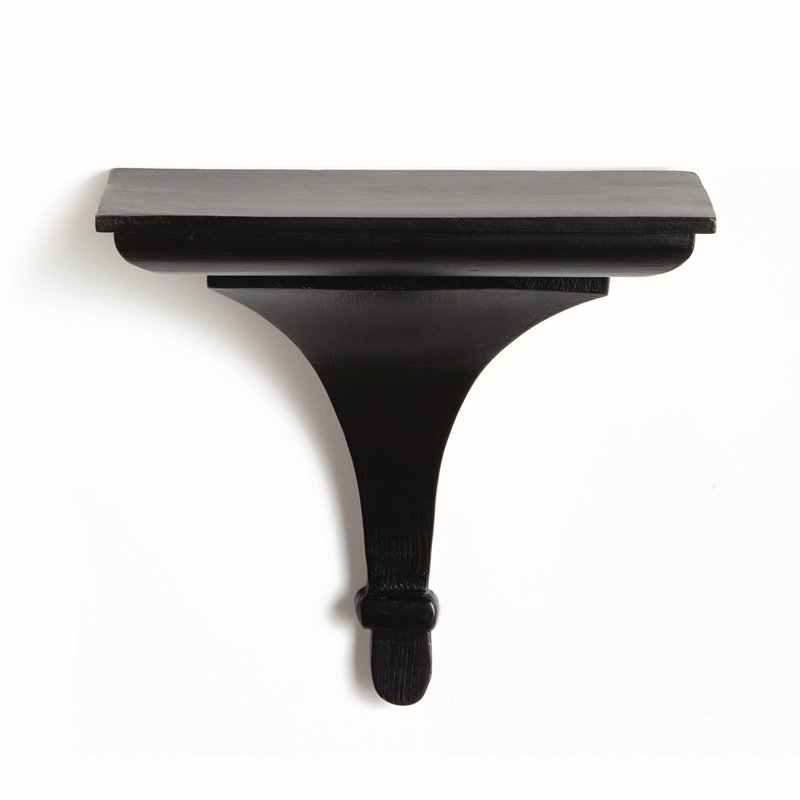 BAXTER WALL BRACKET SMALL, Black, 7.5'' H X 7.75'' W X 3.75'' D