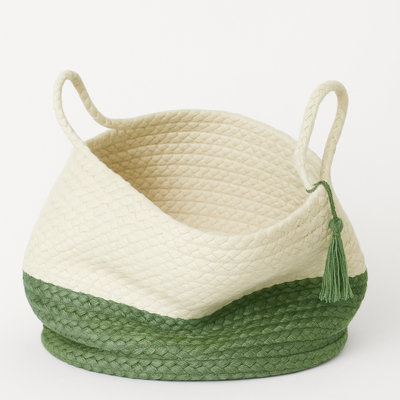 Handmade Natural Jute Relaxed Storage Basket