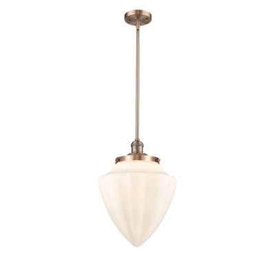 Luminaire suspendu géométrique unique 1 lumière
