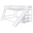 Full Over Full Bunk Bed With Ladder-984998220