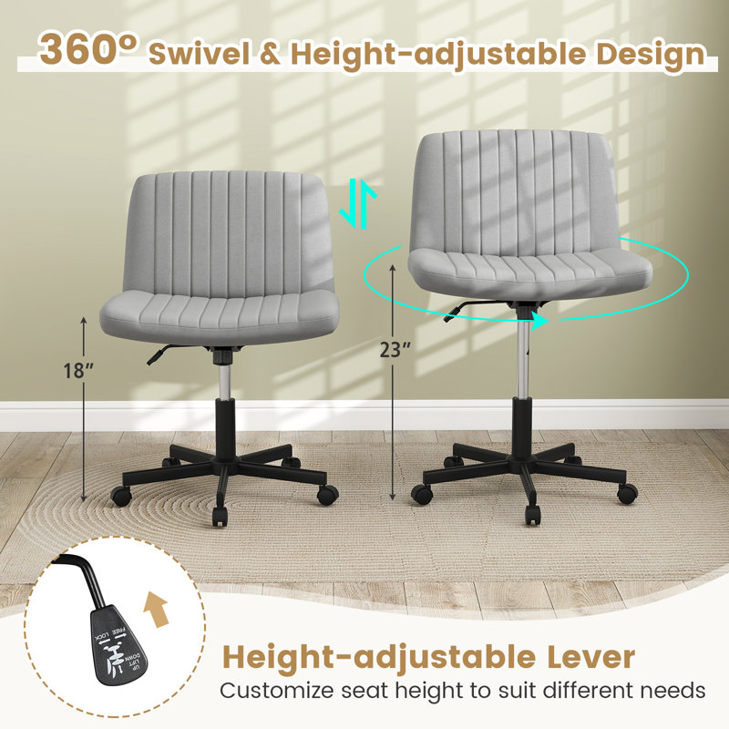 Fauteuil Criss Cross, Gris
