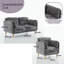 3 Seater Fabric Settee