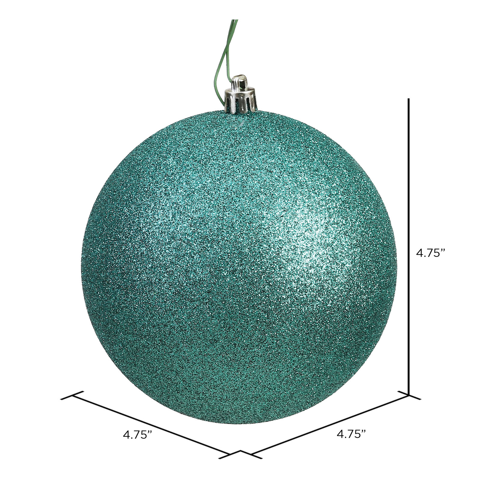 Freeport Park® 5" Shatterproof Bauble, Seafoam
