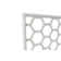 Honeycomb Wicker/Rattan Open-Frame Headboard