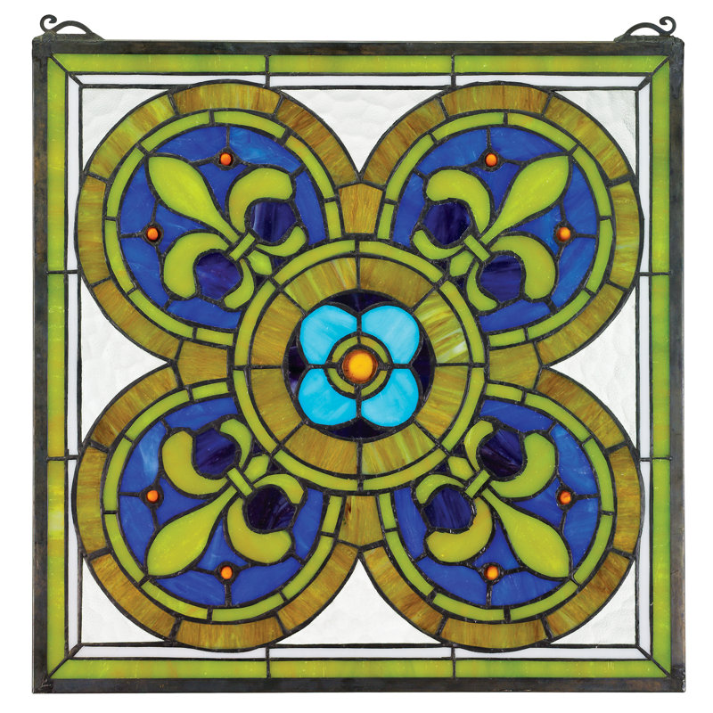 Panneau de fenêtre Fleur de Lis