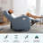 Siru 30.3'' Faux Leather Swivel Reclier Chair-778767629