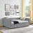 Daybed With Trundle Upholstered Tufted Sofa Bed-1436567249-1436567250