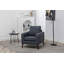 Fauteuil en velours 28,83 po Layke