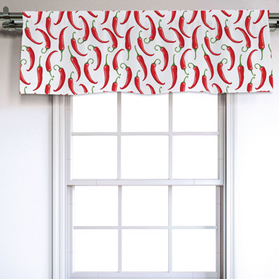 Sateen Ruffled Window Valance