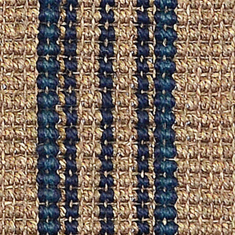 Bamboo Slat / Seagrass Striped Area Rug, 5' x 8'