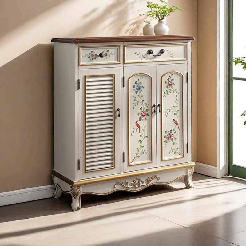 Armoire de rangement pour chaussures American Vintage