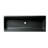 Alfi Brand 48" Fireclay Rectangular Semi-Recessed Vessel Bathroom Sink-95312584