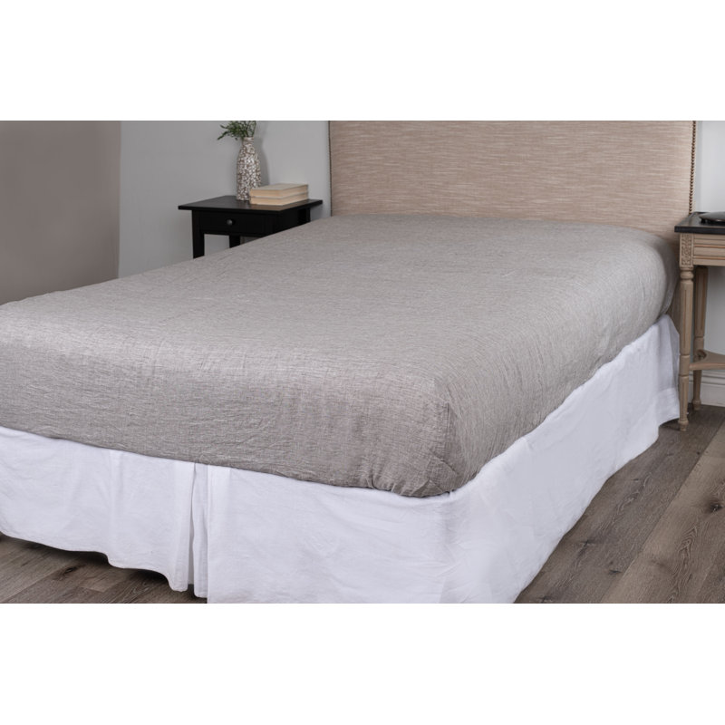 Linen Box Spring Cover, King