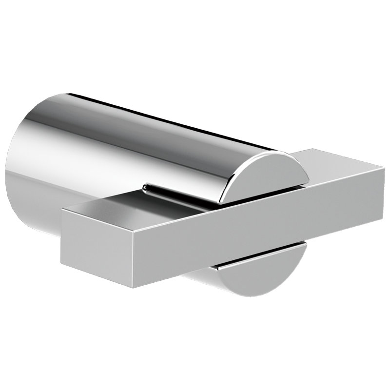 Litze® 1 3/4" Length Bar Knob, Polished Chrome
