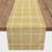 Linen With Plaid Green 4 Table Runner-65903262-93840012