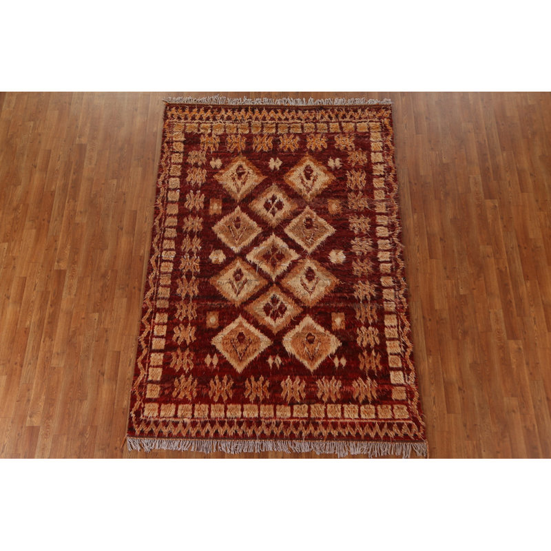 Tapis marocain en laine Berber