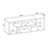 Convertible TV Console And Bookcase-108804142-108804143