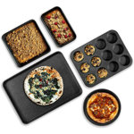 Granitestone 5 Piece Nonstick Bakeware Set, Dishwasher Safe