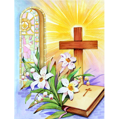 Arnfrid Double Sided Polyester Easter Garden Flag