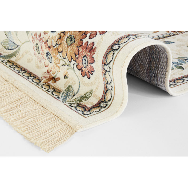 Tufted Cream Rug, Rectangle 195 x 300cm