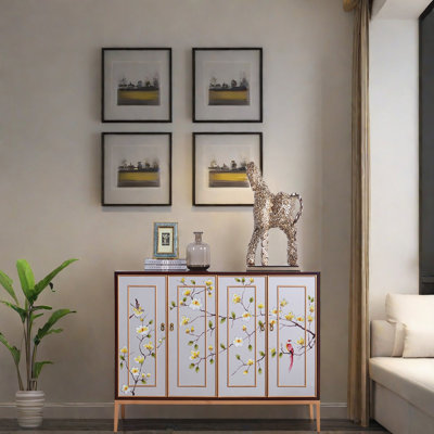 Armoire d'appoint légère et luxueuse