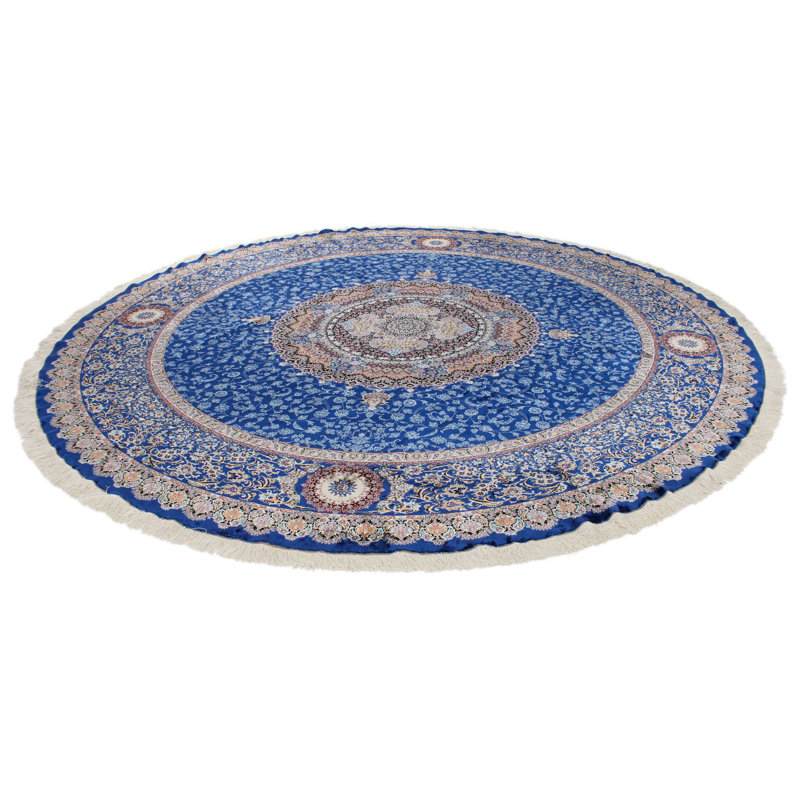Tapis turc bleu marine 10 x 10