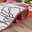 Tapis antidérapant florent orange / rose / ivoire Florentia-974181990