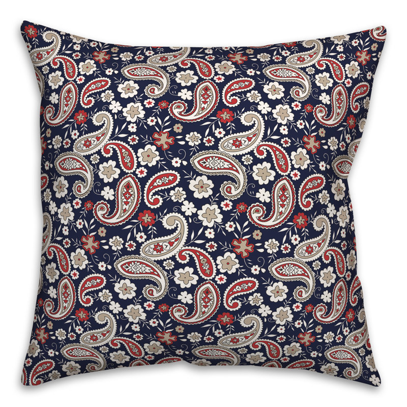 Polyester Throw Square Pillow Cover & Insert, 16" H x 16" W