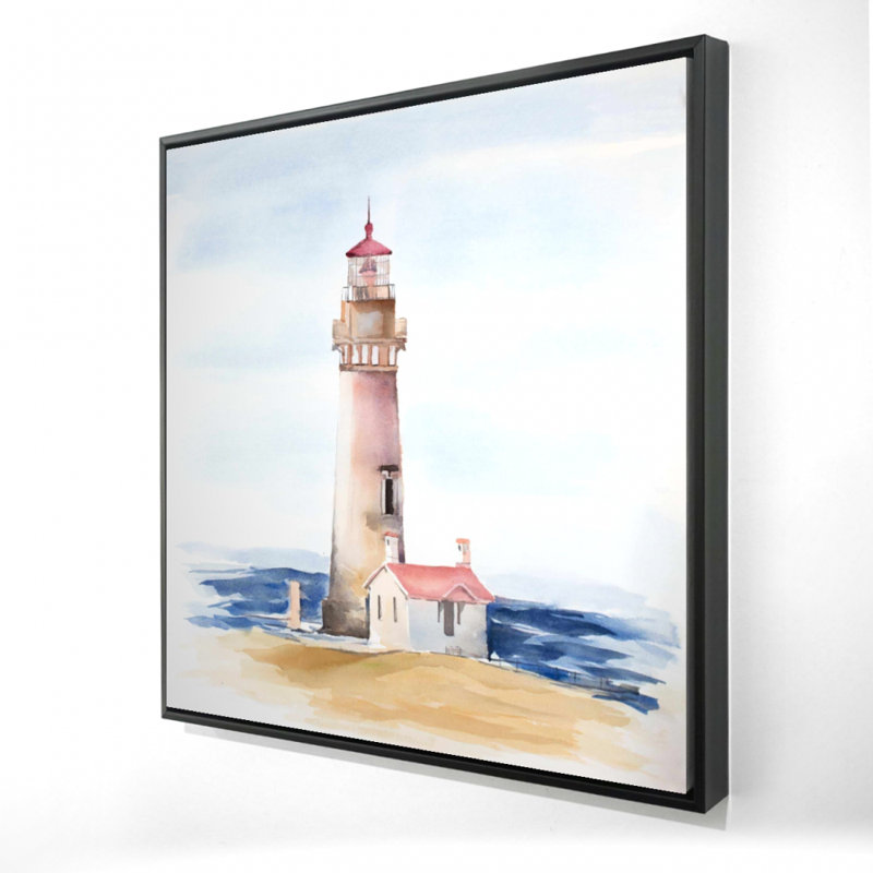 «Oregons Yaquina Head Lighthouse» sur toile, H 36 po x l 36 po