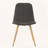 Gila Woven Wicker Dining Chairs Set of 2 with Iron Frame