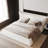 King Size Cloud Bed Frame with Oversized Soft Velvet Thick Headboard, Modern Luxury King Size Upholstered Platform Bed, Elegant Design Soft Bedframe, No Box Spring Needed, Cream-1751571221