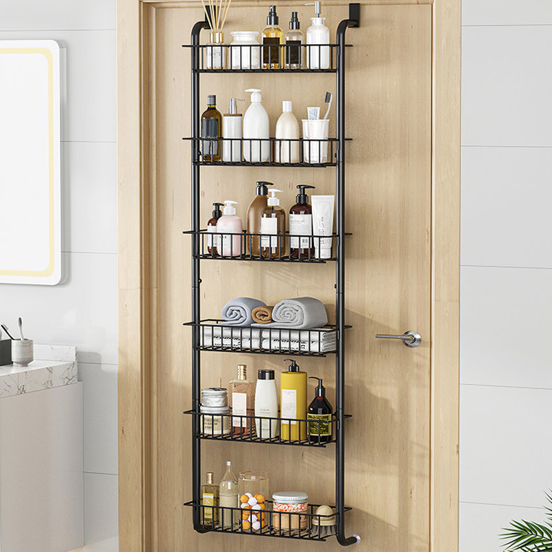 Rangement pour garde-manger 6 niveaux, Noir
