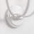VidaLite Breeze 3-Light Matte White Wall Sconce, Wall Lamp In Modern Coastal Style With Opal White Glass Shades, Included G9 LED Bulbs, Unique Textured Design