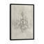 «Chandelier Schématique I», impression sur toile-72132113-72132114