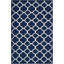 Tapis géométrique tissé à la main à motif banane en soie / laine / coton Rodgers-2047397575