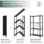 62cm W Metal Shelving Unit with Wheels-1544584041