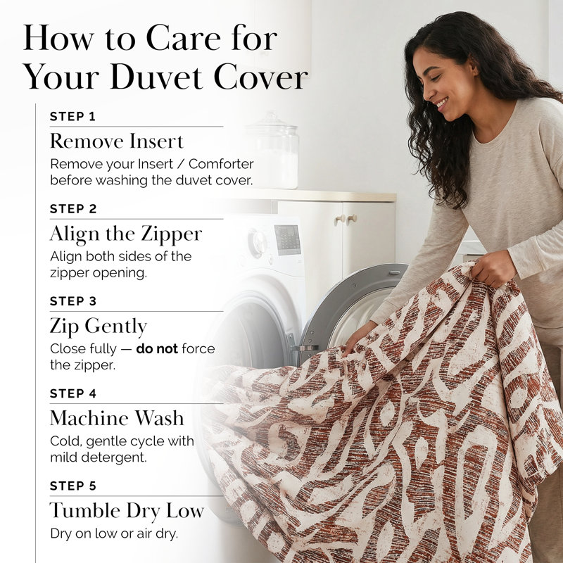 Khari Microfiber Duvet Cover Set, Blue, Twin Duvet Cover + 1 Sham