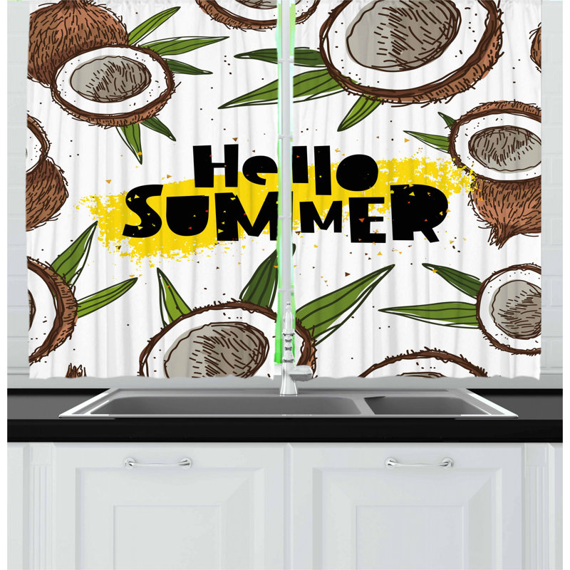 Tailored Kitchen Curtain
