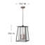 Walker 3-Light Outdoor Hanging Lantern-2047187712
