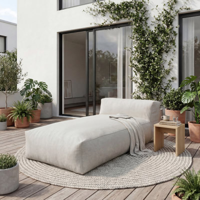 Méridienne de jardin pour l'extérieur