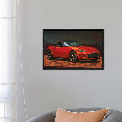 Mazda Mx5 1 Piece Painting on Canvas