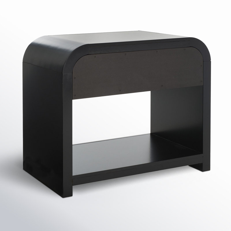 Liabella 1 - Drawer Nightstand, Black