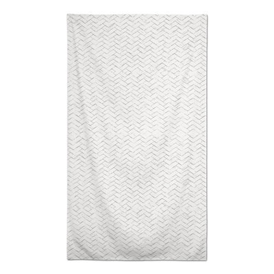 Rectangular Chevron Polyester Tablecloth