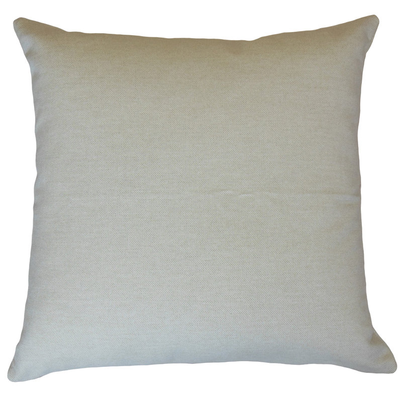 Piercy Cotton Reversible Throw Pillow, Height(22") x Width(22")