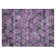 Machine Washable Indoor/Outdoor Claudian ACN1637 Eggplant Rug