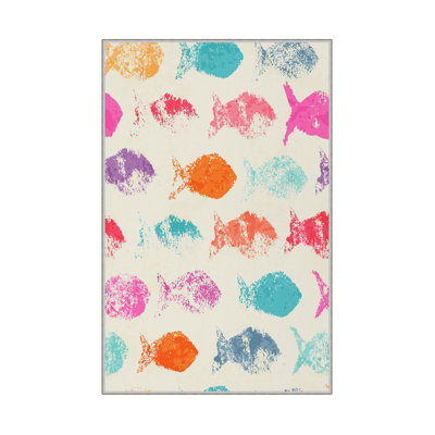 Elegant Hall Carpet, 3D Digital Print Design, 3.9 x 4.9 ft | 100% Polyester, Antibacterial, Non-Slip PVC Dot Underside, Pile Height: 0.04 in, Machine Washable, Perfect for Living Room & Entryway Decor