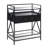 Luders 26" Serving Bar with 1 Drawer and Metal Frame
